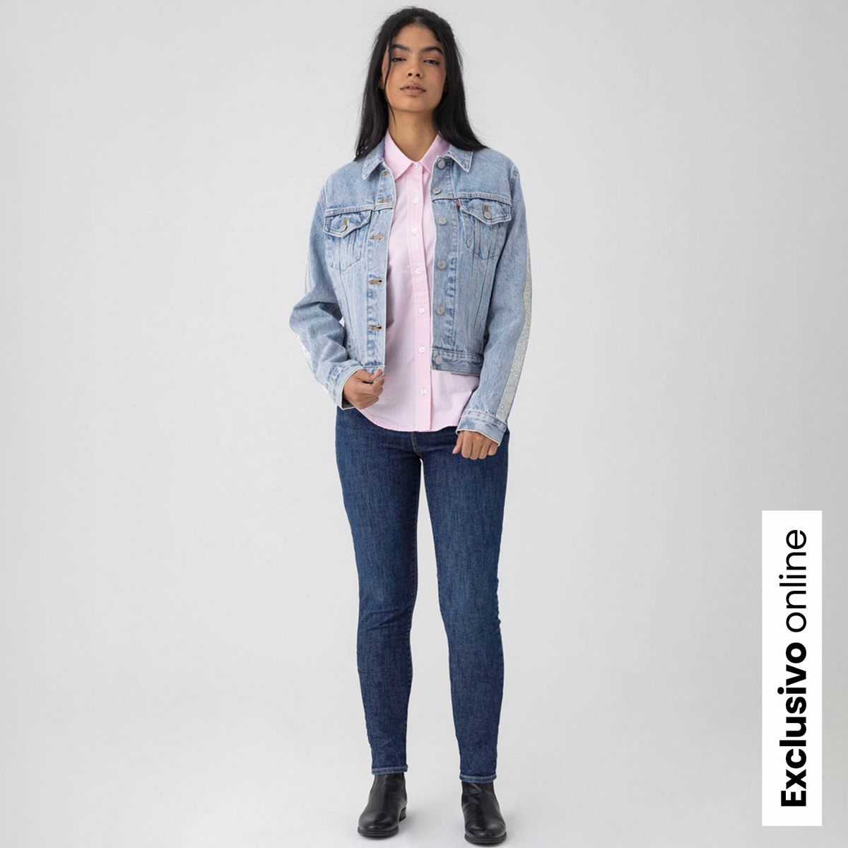 LEVIS - Jean Skinny Mujer Tiro alto Levis 721