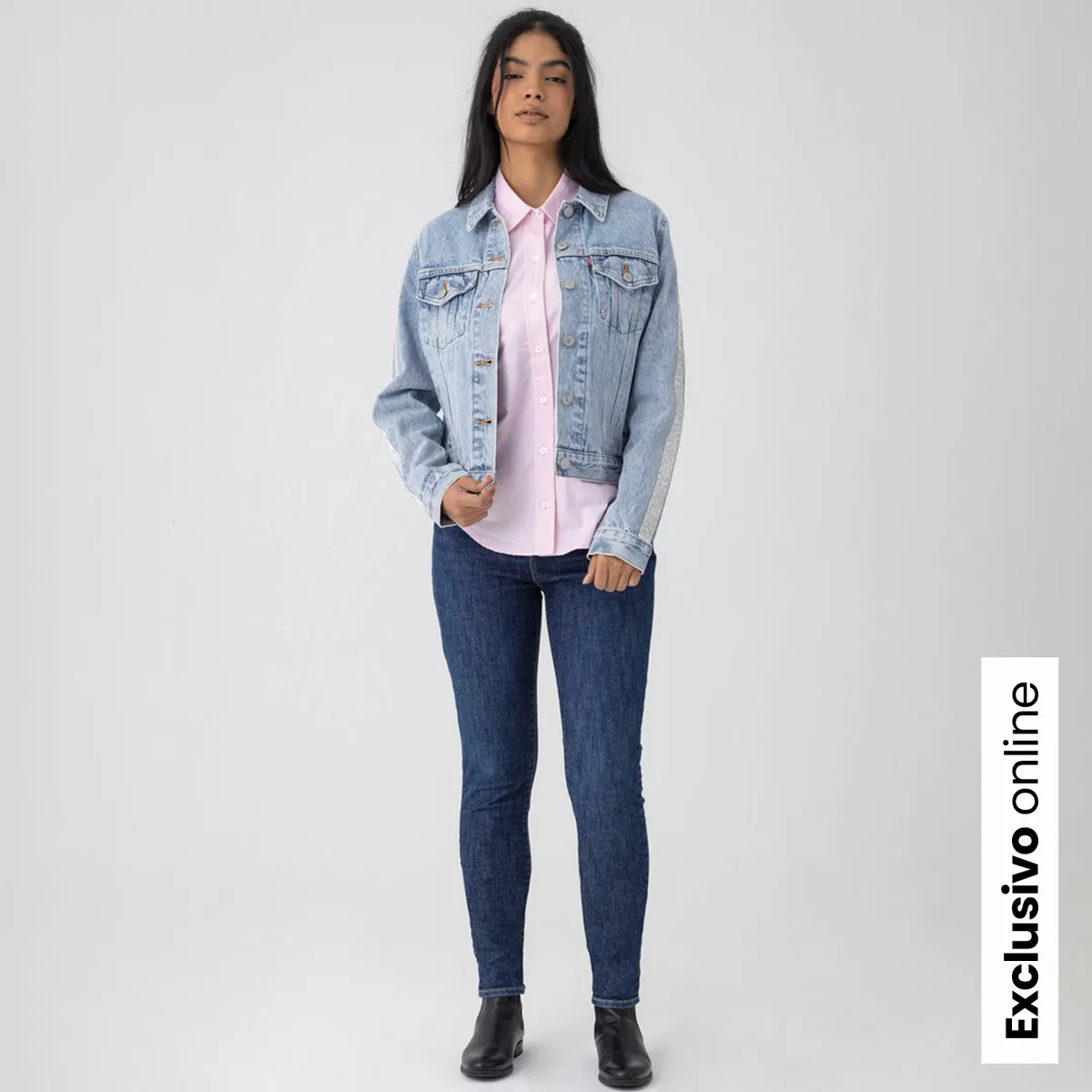 LEVIS - Jean Skinny Mujer Tiro alto Levis 721