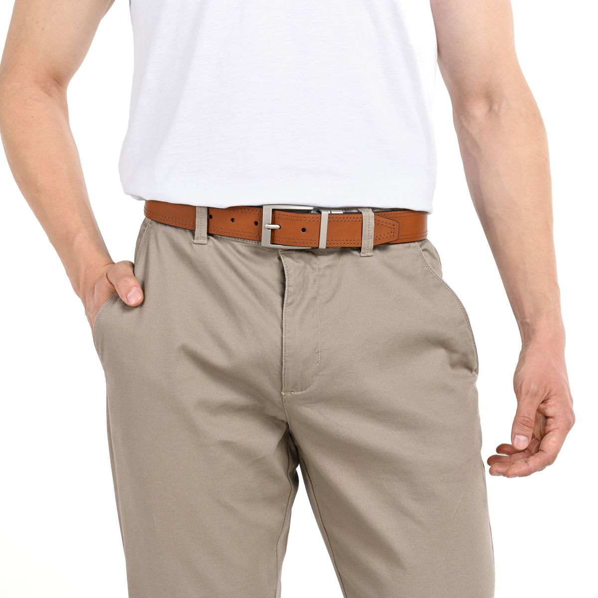 UNIVERSITY CLUB - Cinturón Hombre University Club Cuero