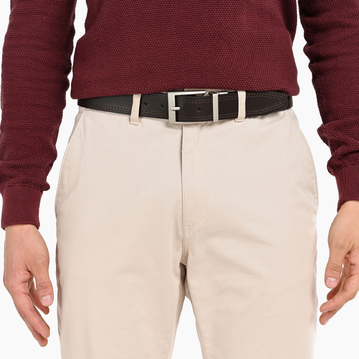 UNIVERSITY CLUB - Cinturón Hombre University Club Cuero