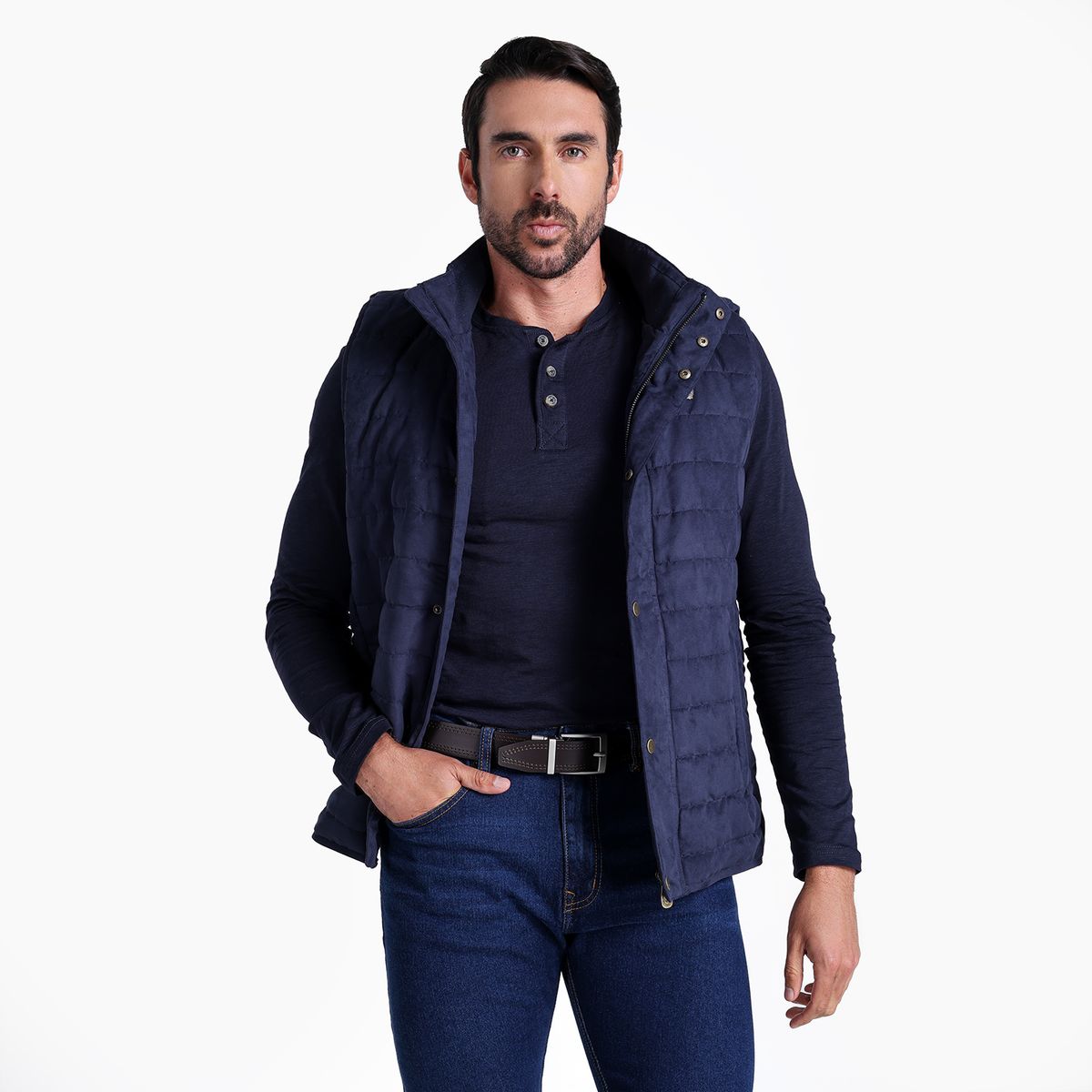 UNIVERSITY CLUB - Cinturón Hombre University Club Cuero