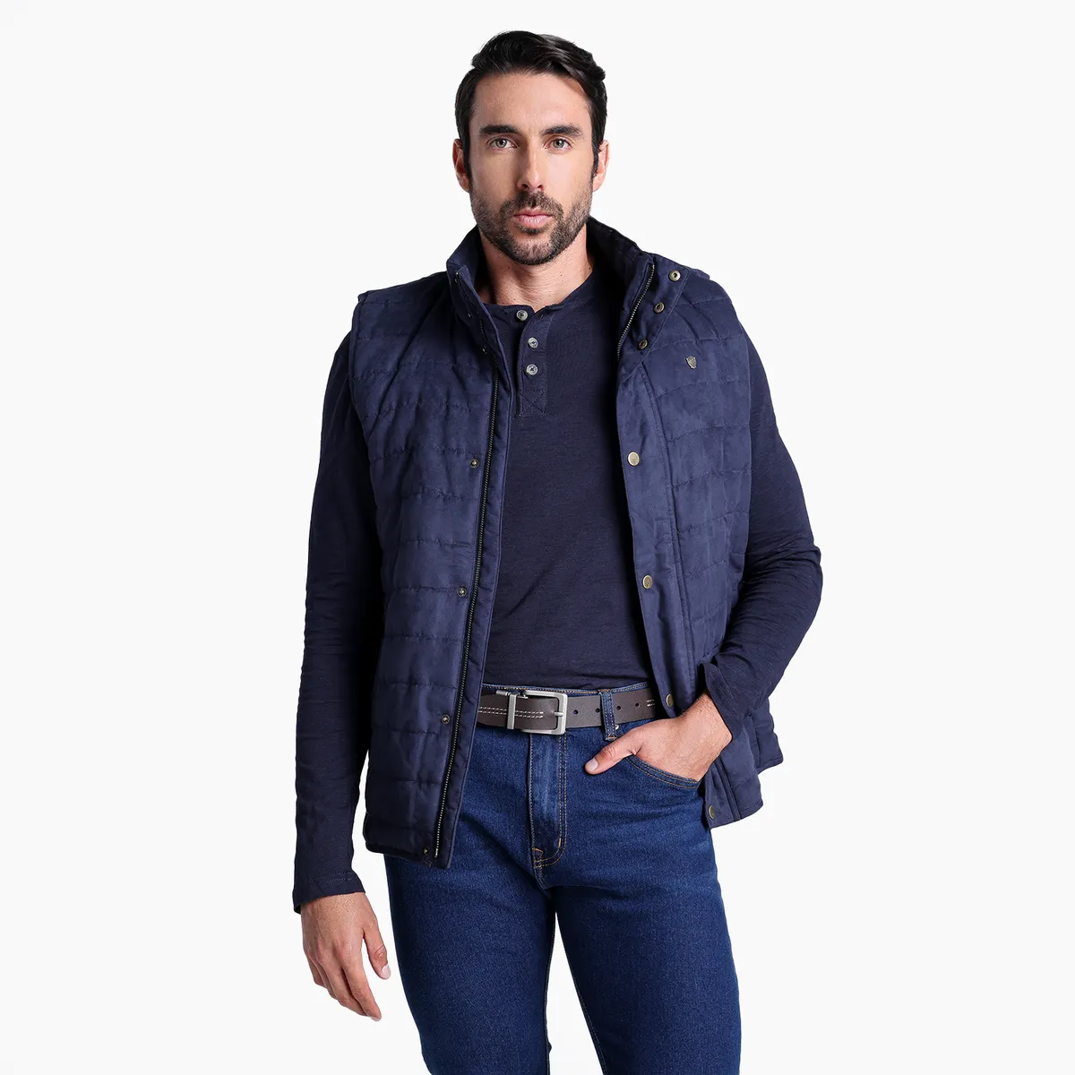 NEWPORT - Cinturón Hombre Newport Cuero