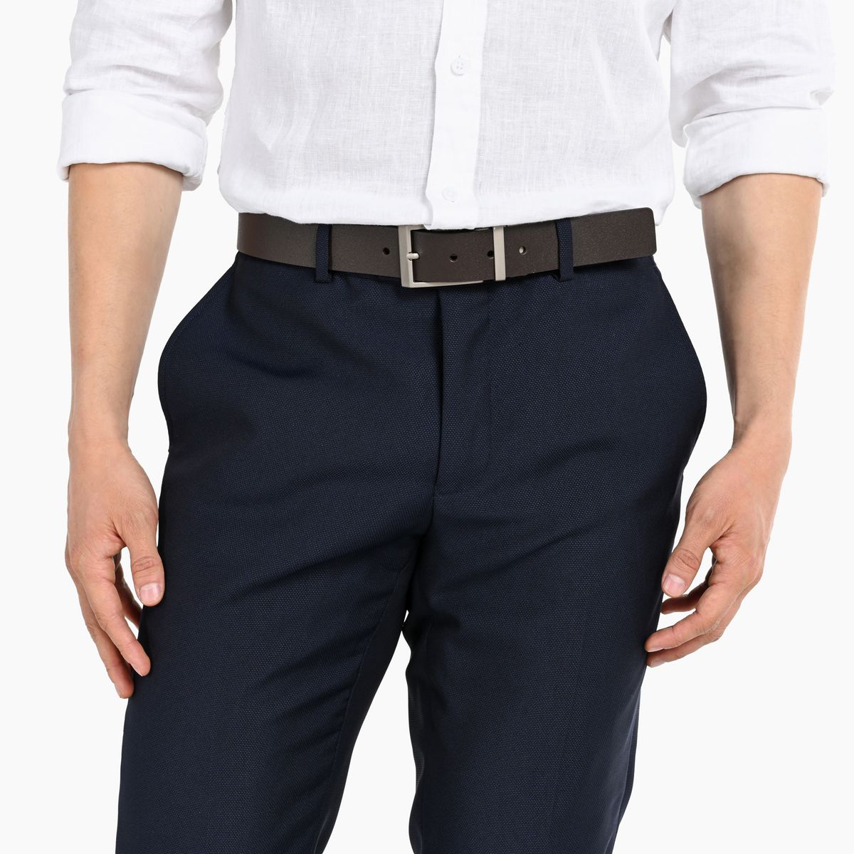 NEWPORT - Cinturón Hombre Newport Cuero