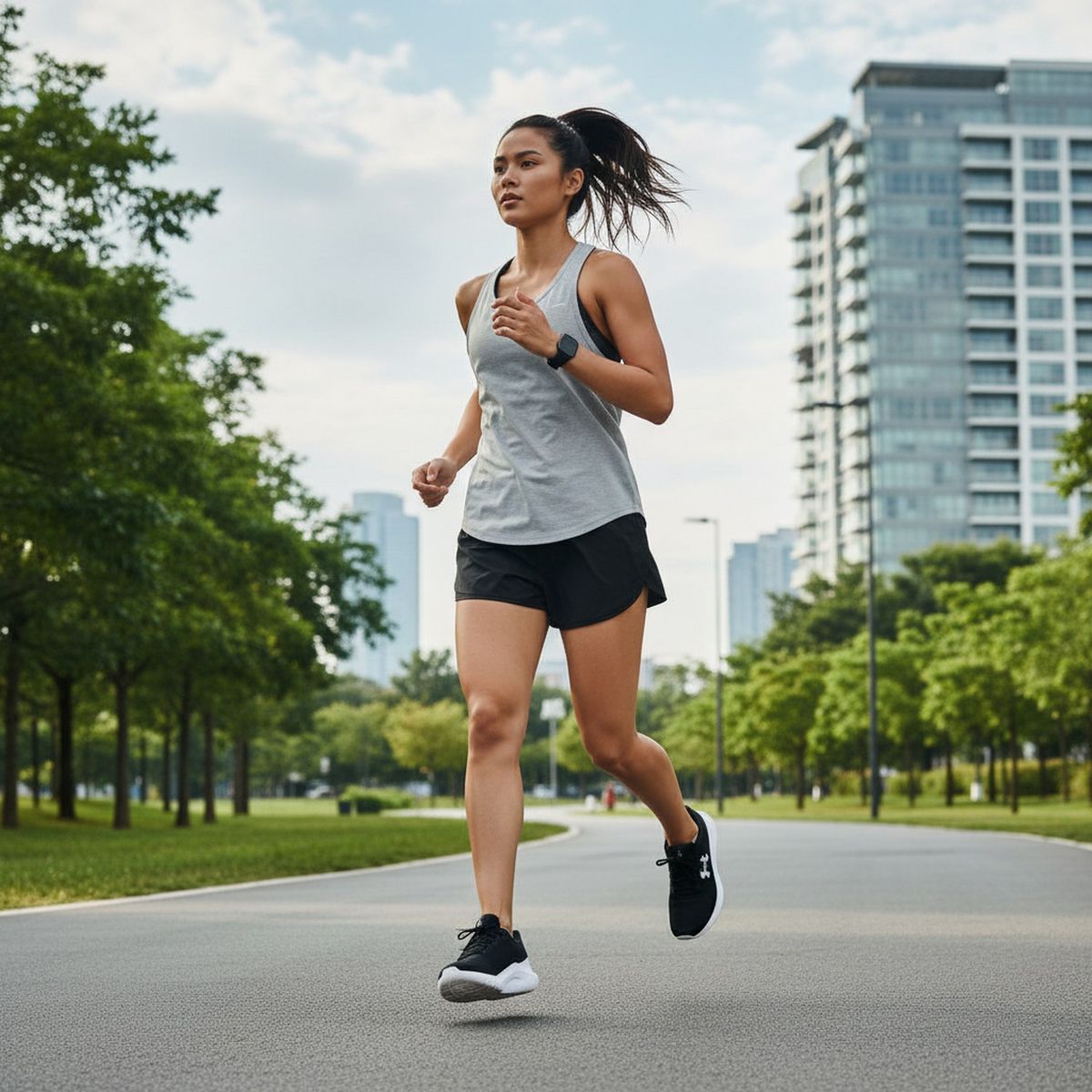 UNDER ARMOUR - Tenis Under Armour Mujer Running W Phade Rn 3-Blk