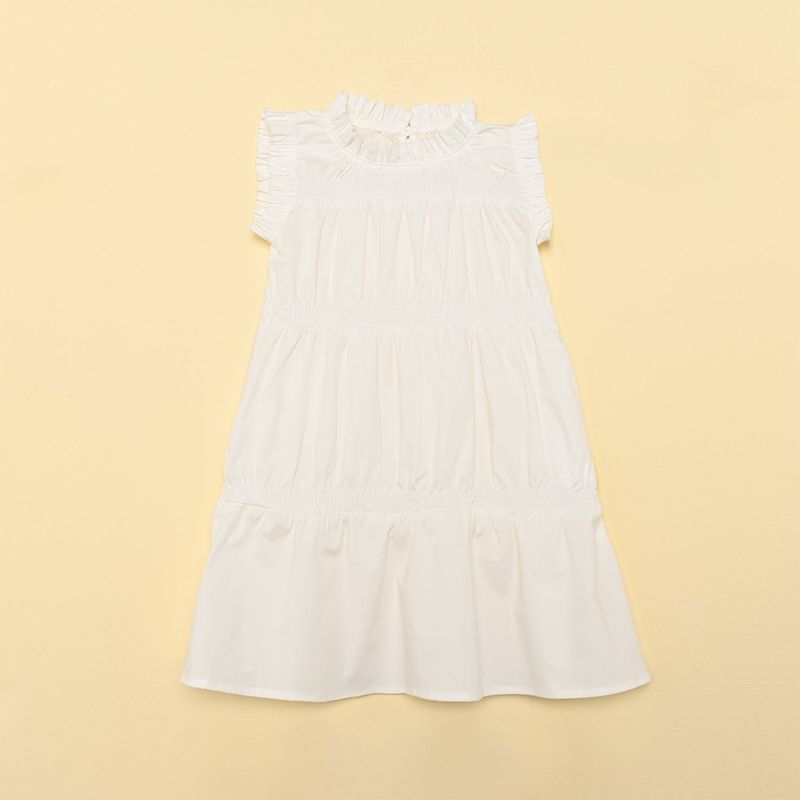 CONIGLIO - Vestido para Niña Manga corta de Algodón Coniglio