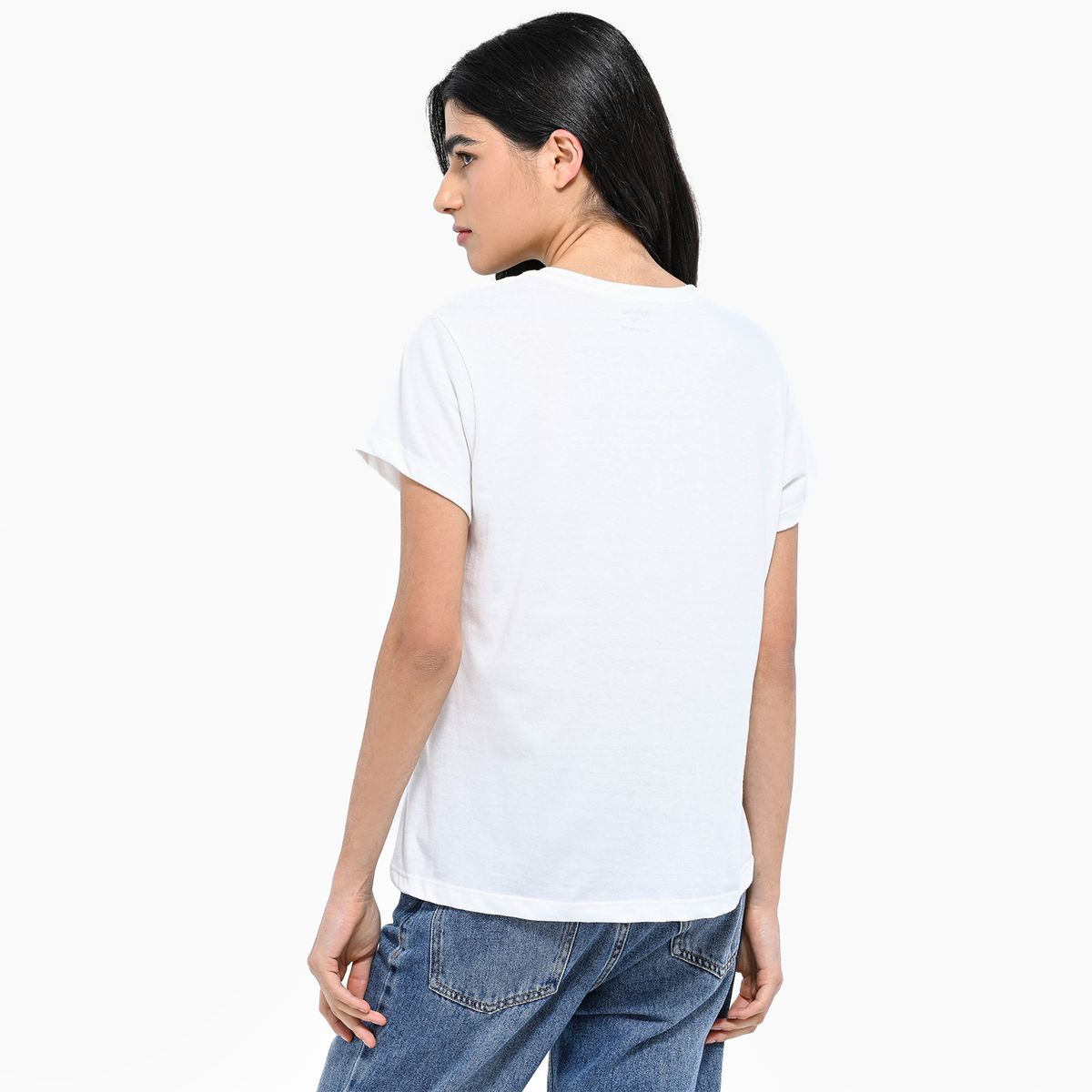 SYBILLA - Camiseta Mujer Manga corta de Algodón Sybilla