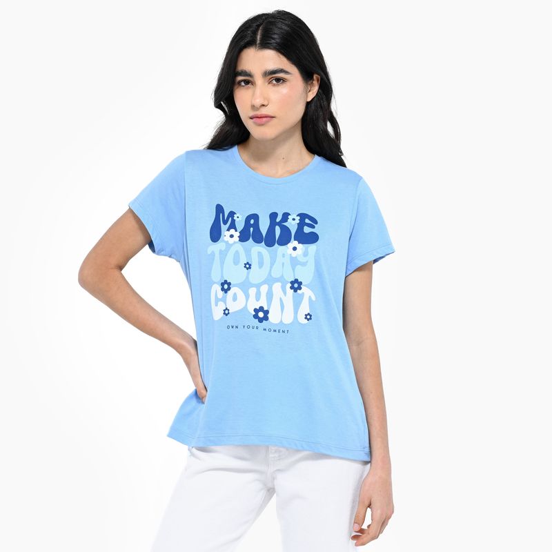 SYBILLA - Camiseta Mujer Manga corta de Algodón Sybilla