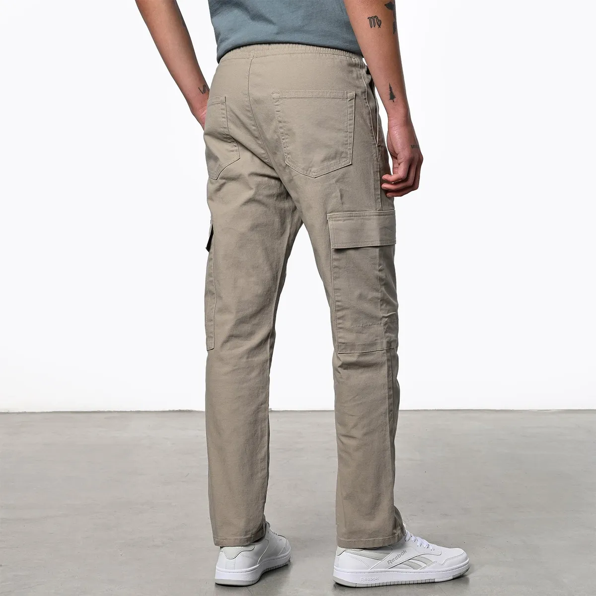 DENIMLAB - Pantalón cargo Cargo Hombre de Algodón Denimlab