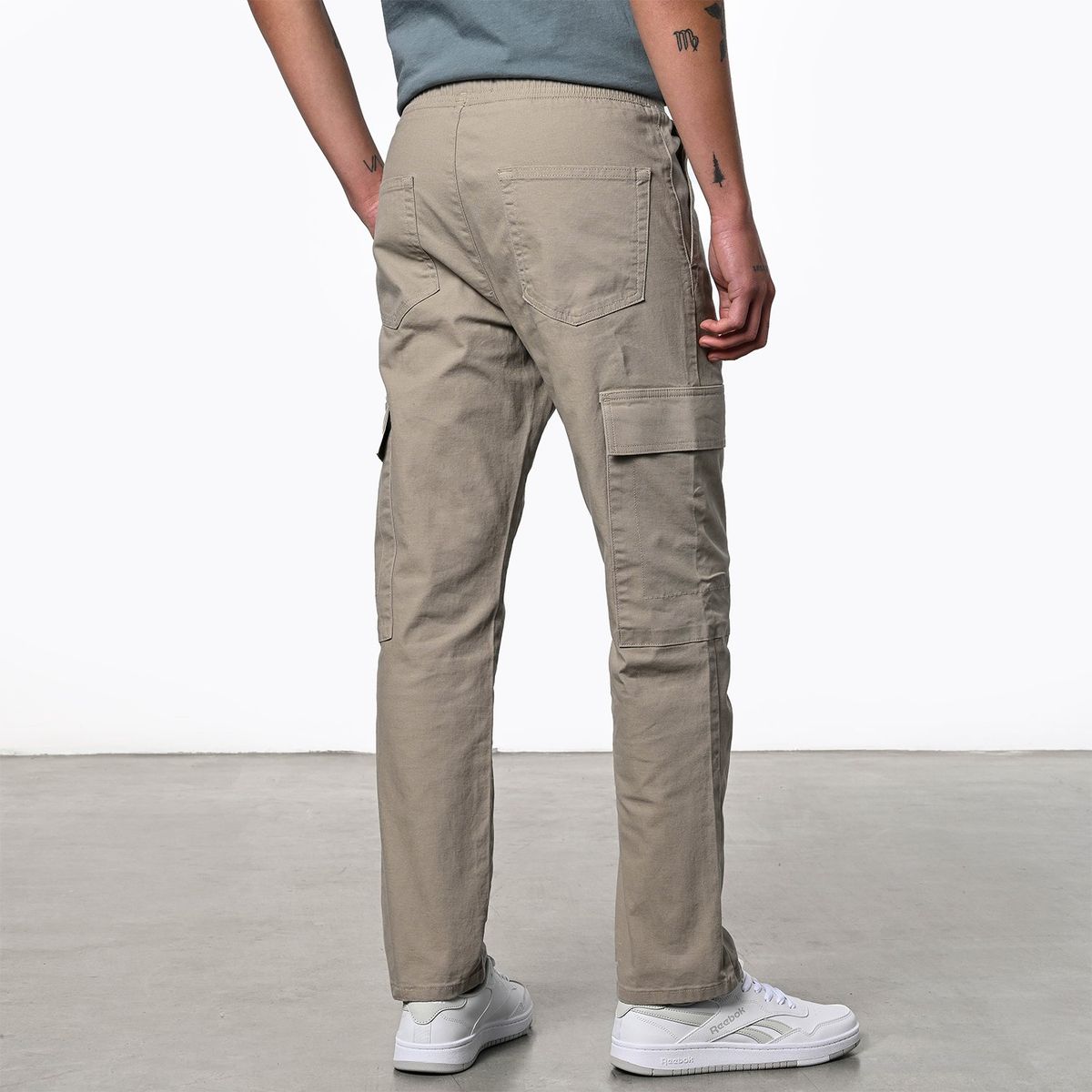 DENIMLAB - Pantalón cargo Cargo Hombre de Algodón Denimlab