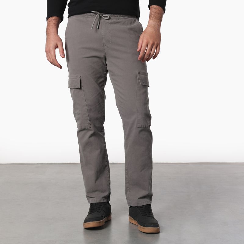 DENIMLAB - Pantalón cargo Cargo Hombre de Algodón Denimlab