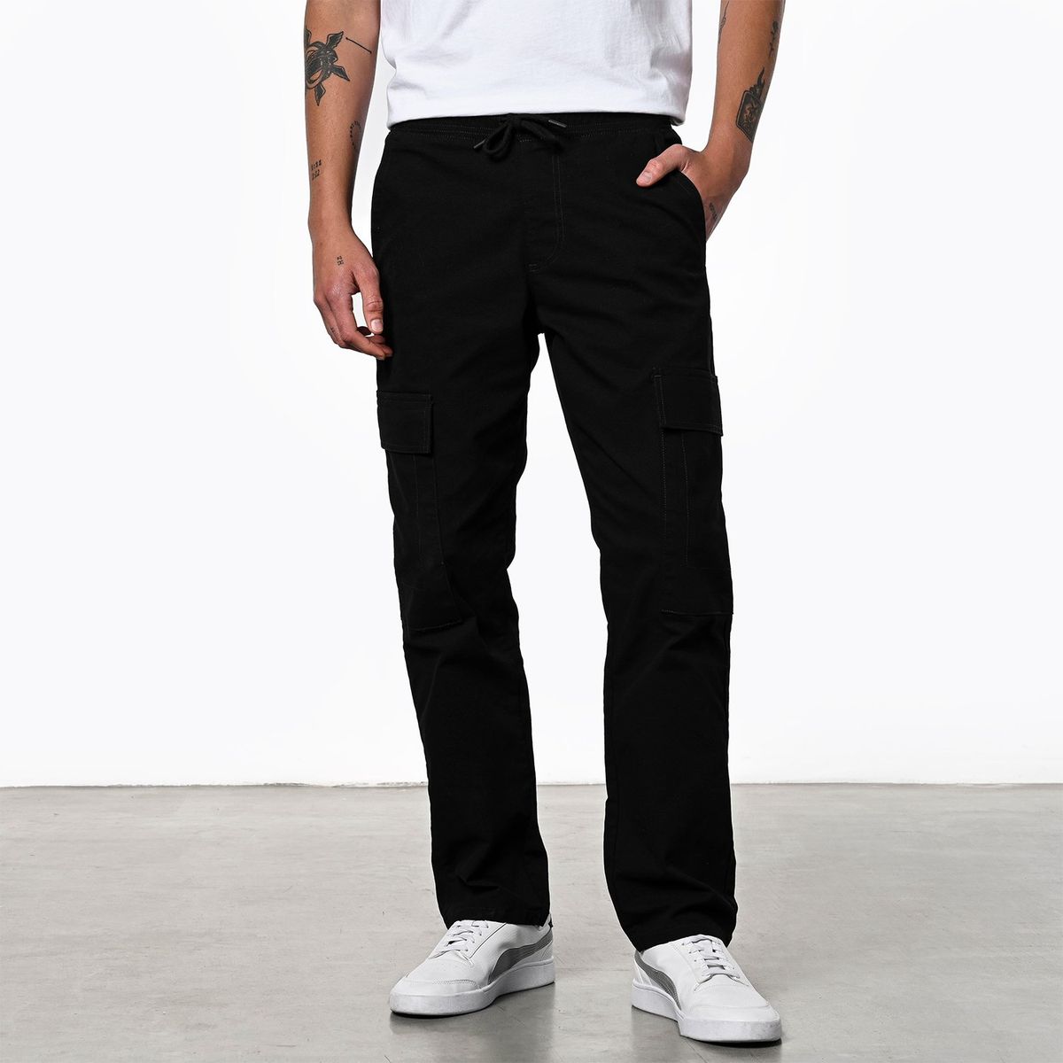 DENIMLAB - Pantalón cargo Cargo Hombre de Algodón Denimlab