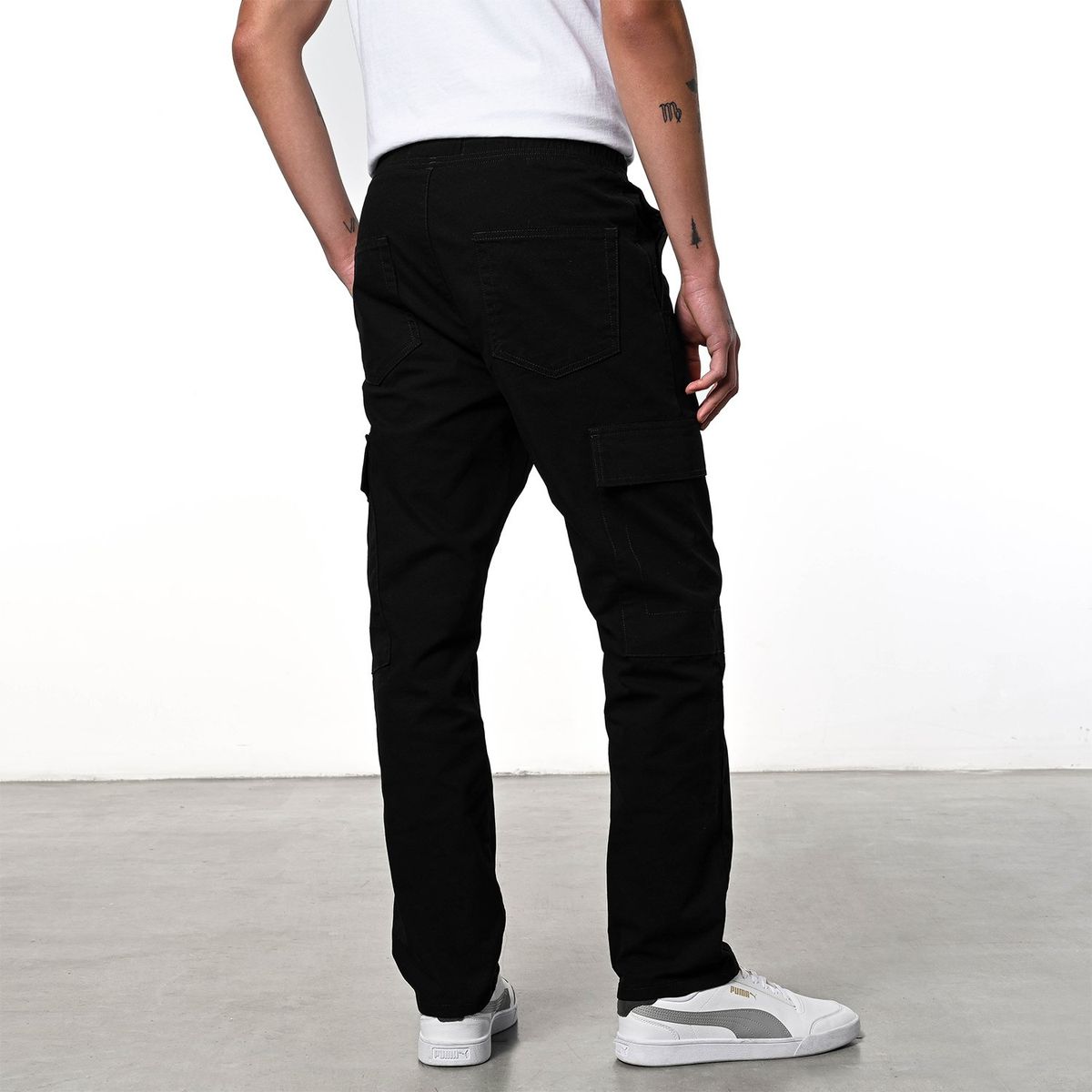 DENIMLAB - Pantalón cargo Cargo Hombre de Algodón Denimlab