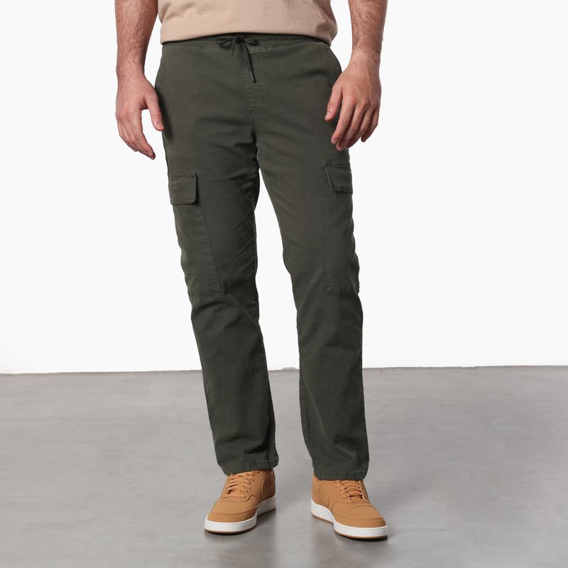 DENIMLAB - Pantalón cargo Cargo Hombre de Algodón Denimlab