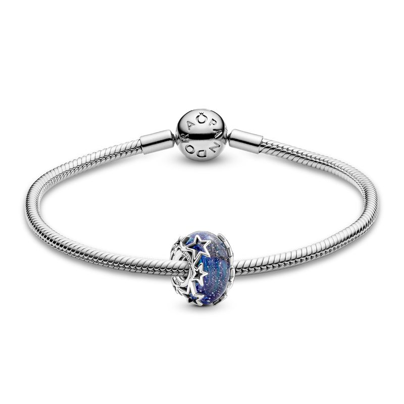 PANDORA - Set Pandora Murano Galaxia Plata Esterlina