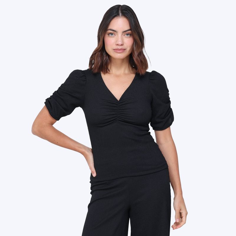 UNIVERSITY CLUB - Blusa Mujer Manga corta University Club