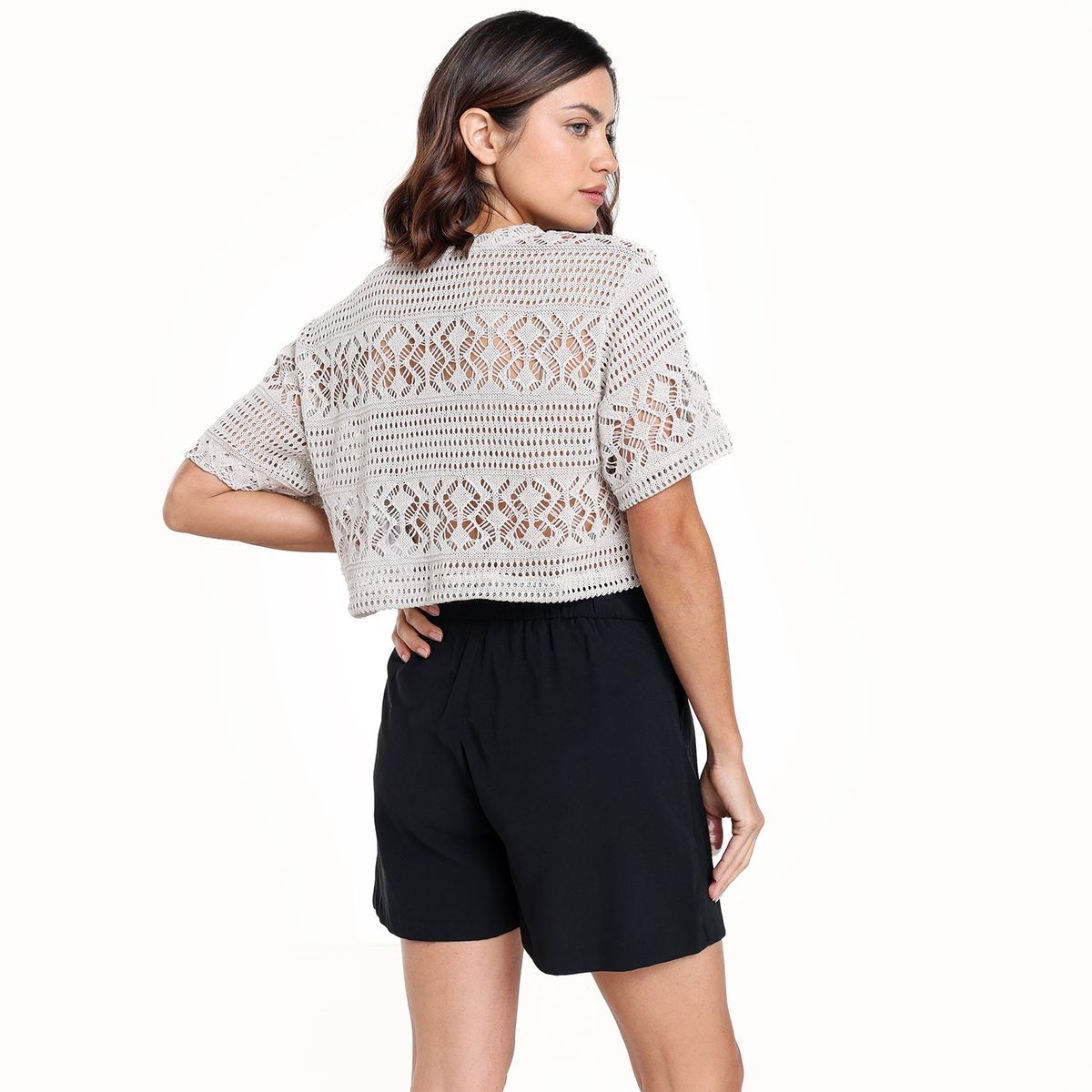 UNIVERSITY CLUB - Blusa Mujer Manga 3/4 de Algodón University Club