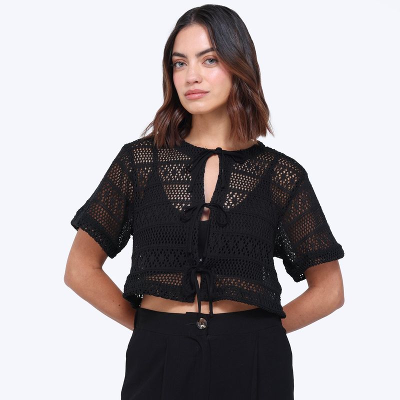 UNIVERSITY CLUB - Blusa Mujer Manga 3/4 de Algodón University Club
