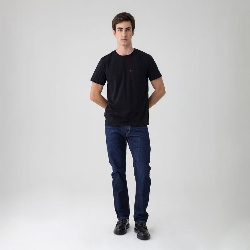 LEVIS - Jean 5 Bolsillos para Hombre Tapered 502 Largo 32 Levis