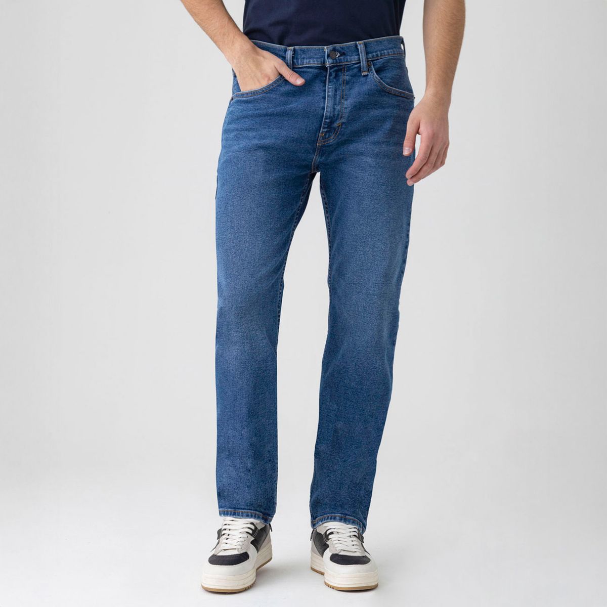 LEVIS - Jean 5 Bolsillos Hombre Tapered 502 Largo 32 Levis