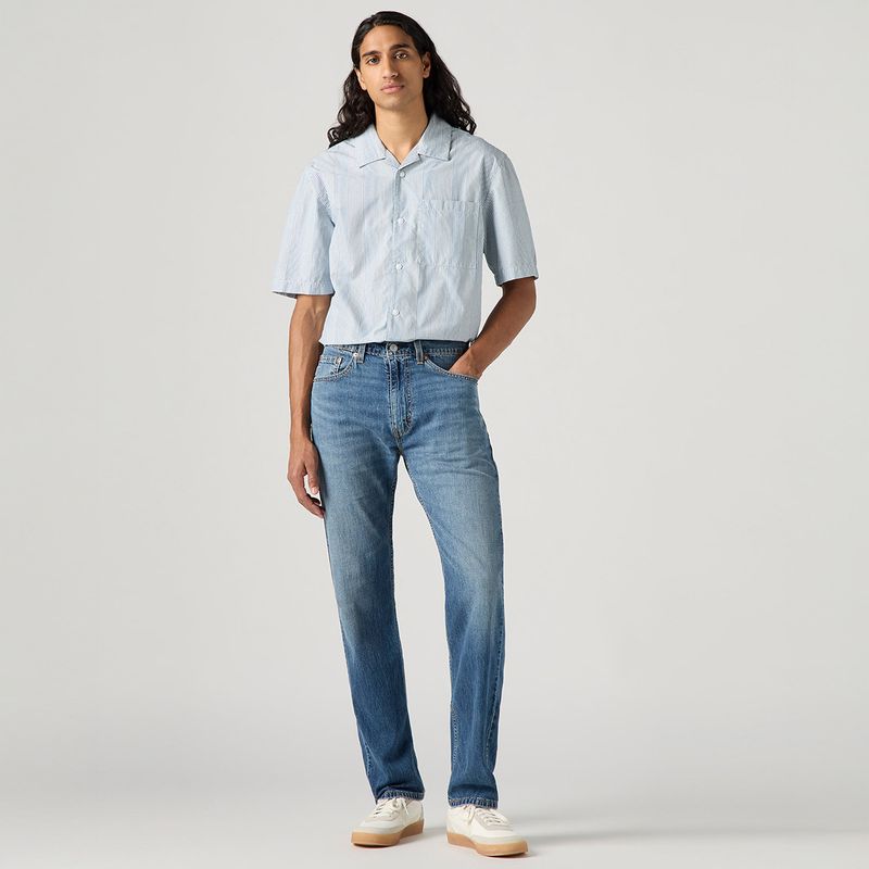 LEVIS - Jean 5 Bolsillos Hombre Recto 505 Largo 32 Levis
