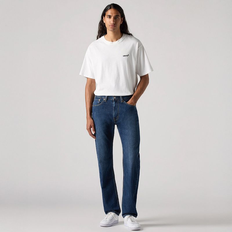 LEVIS - Jean 5 Bolsillos Hombre Recto 505 Largo 32 Levis