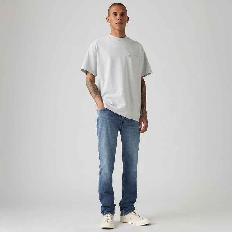 LEVIS - Jean 5 Bolsillos Hombre Slim 511 Largo 32 Levis 