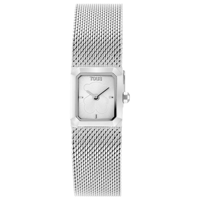 TOUS - Reloj analógico con brazalete de malla milanesa de acero Mini Mesh 