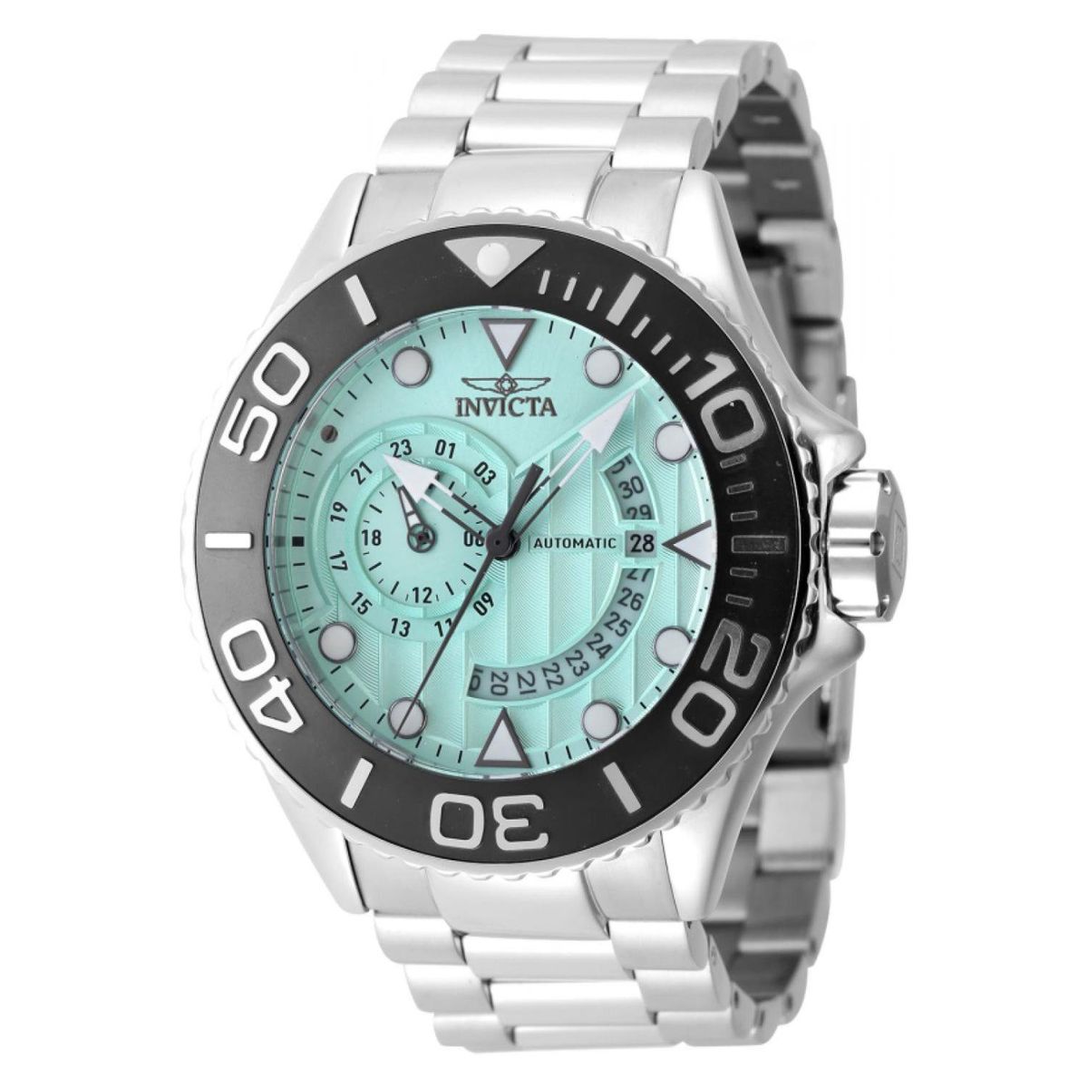 INVICTA - Reloj Invicta Hombre Grand Diver. Reloj Acero inoxidable Plateado 