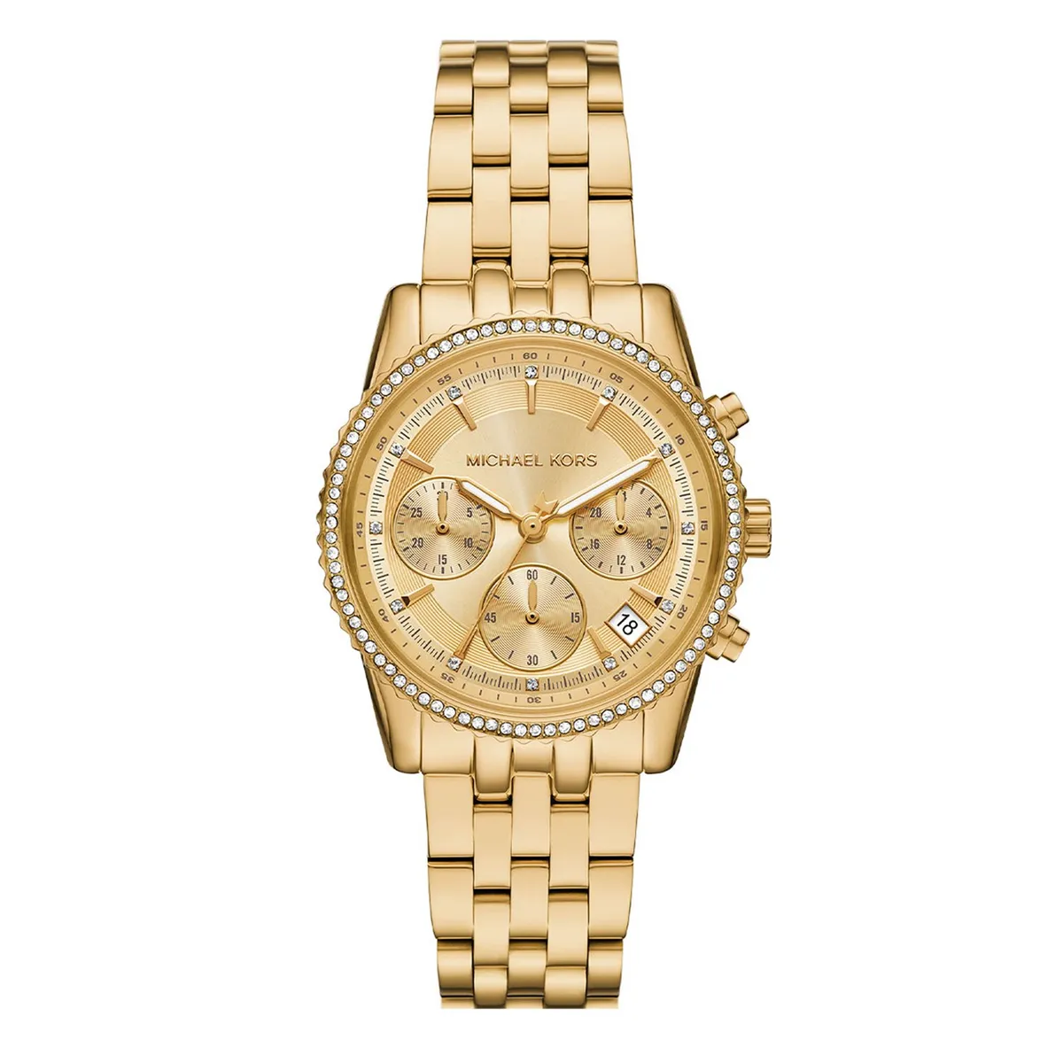 MICHAEL KORS - Reloj Michael Kors Mujer RITZ. Relojes Acero Inoxidable Dorado MK7530 