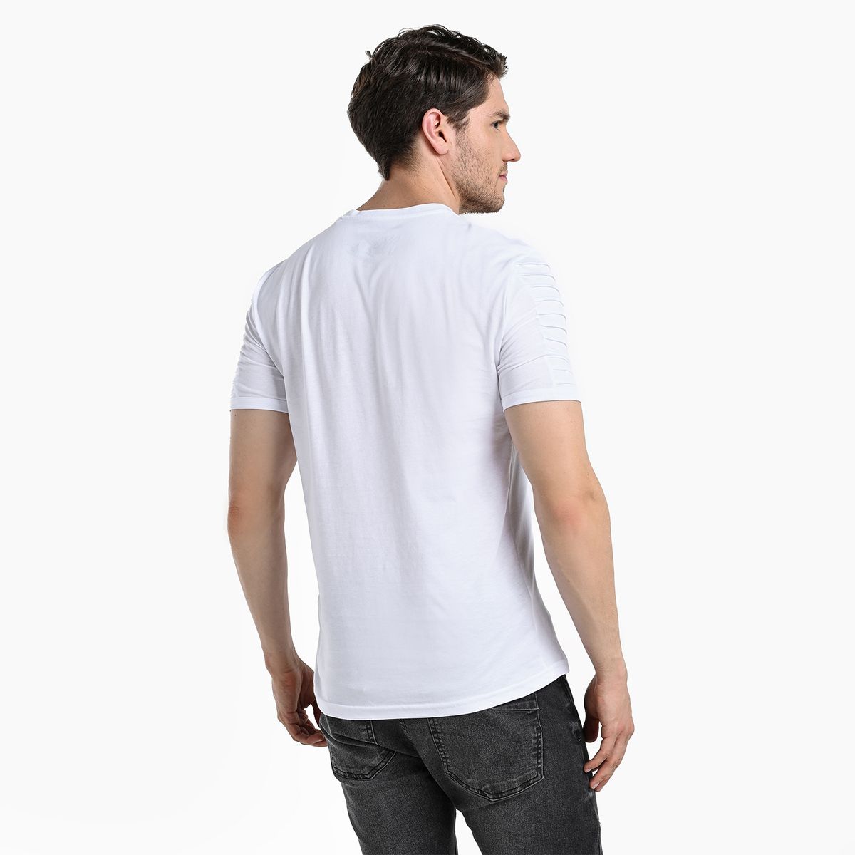 MOSSIMO - Camiseta Hombre Manga larga de Algodón Mossimo