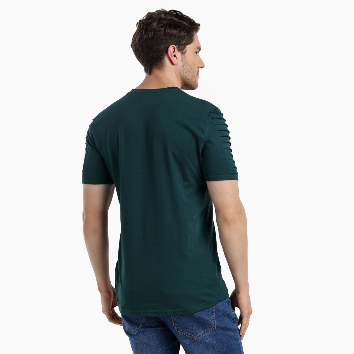 MOSSIMO - Camiseta Hombre Manga larga de Algodón Mossimo