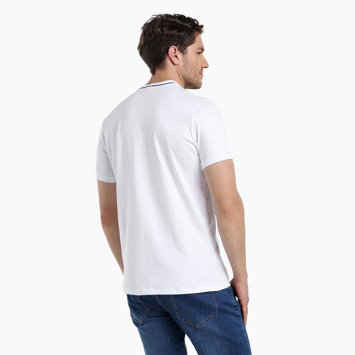 MOSSIMO - Camiseta Hombre Manga larga de Algodón Mossimo