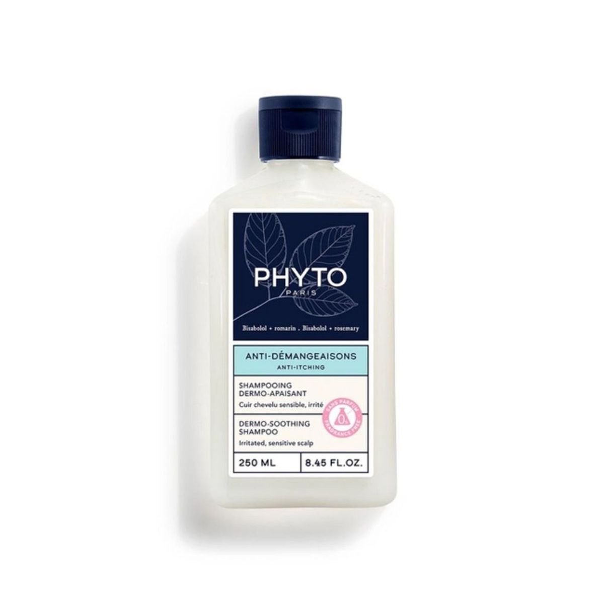 PHYTO - Shampoo Phyto Dermo Calmantel para el Cuidado del cuero cabelludo 250 ml