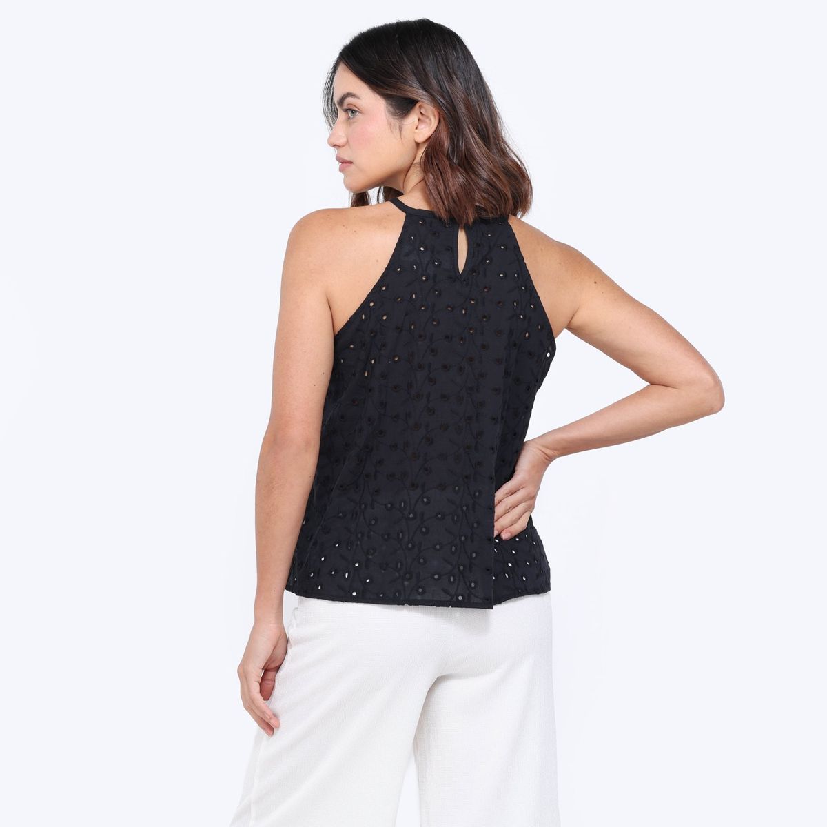 UNIVERSITY CLUB - Blusa Mujer Manga corta de Algodón University Club