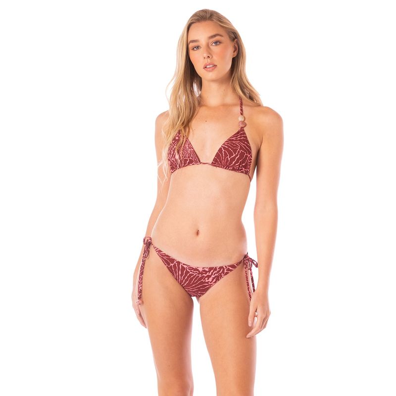 KIBYS - Top de vestido de baño con estampado Kibys