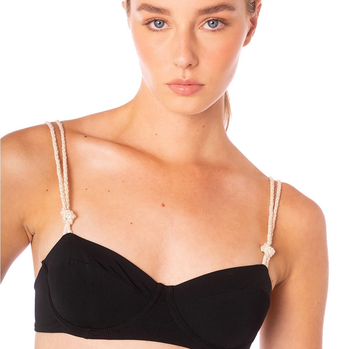 KIBYS - Top de vestido de baño con estampado Kibys