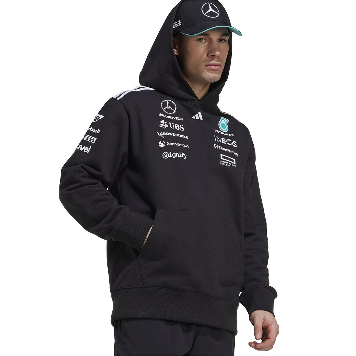 ADIDAS - Hoodie F1 Mercedes Benz  Adidas Lifestyle