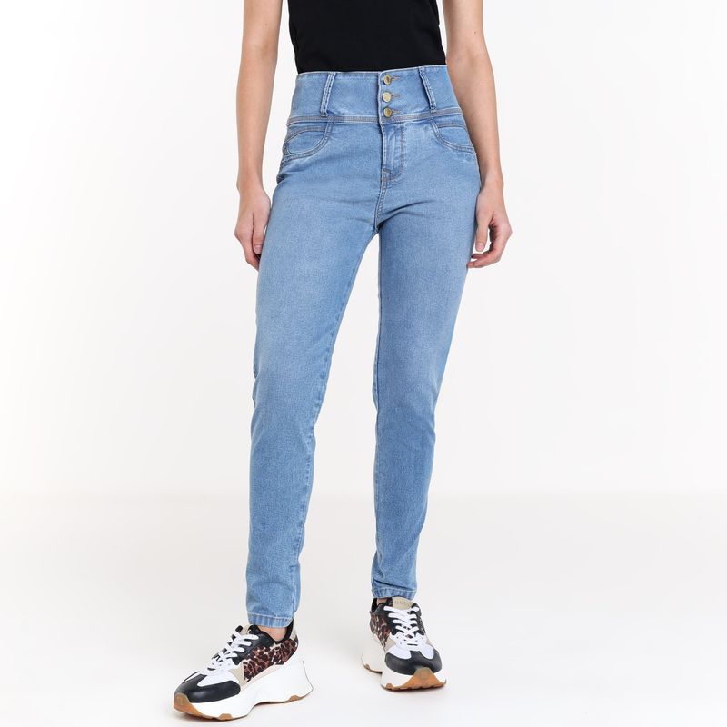 MOSSIMO - Jean Skinny Mujer Tiro medio Mossimo