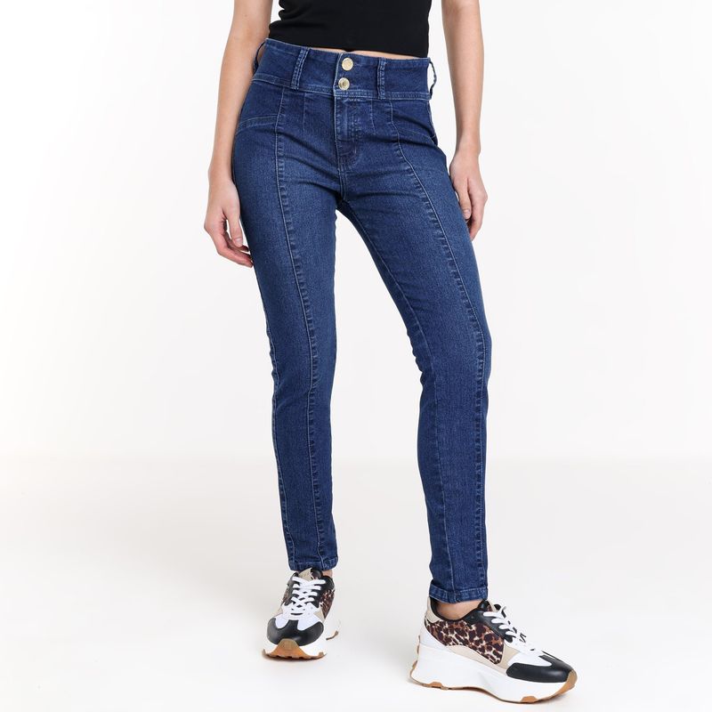 MOSSIMO - Jean Skinny Mujer Tiro medio Mossimo