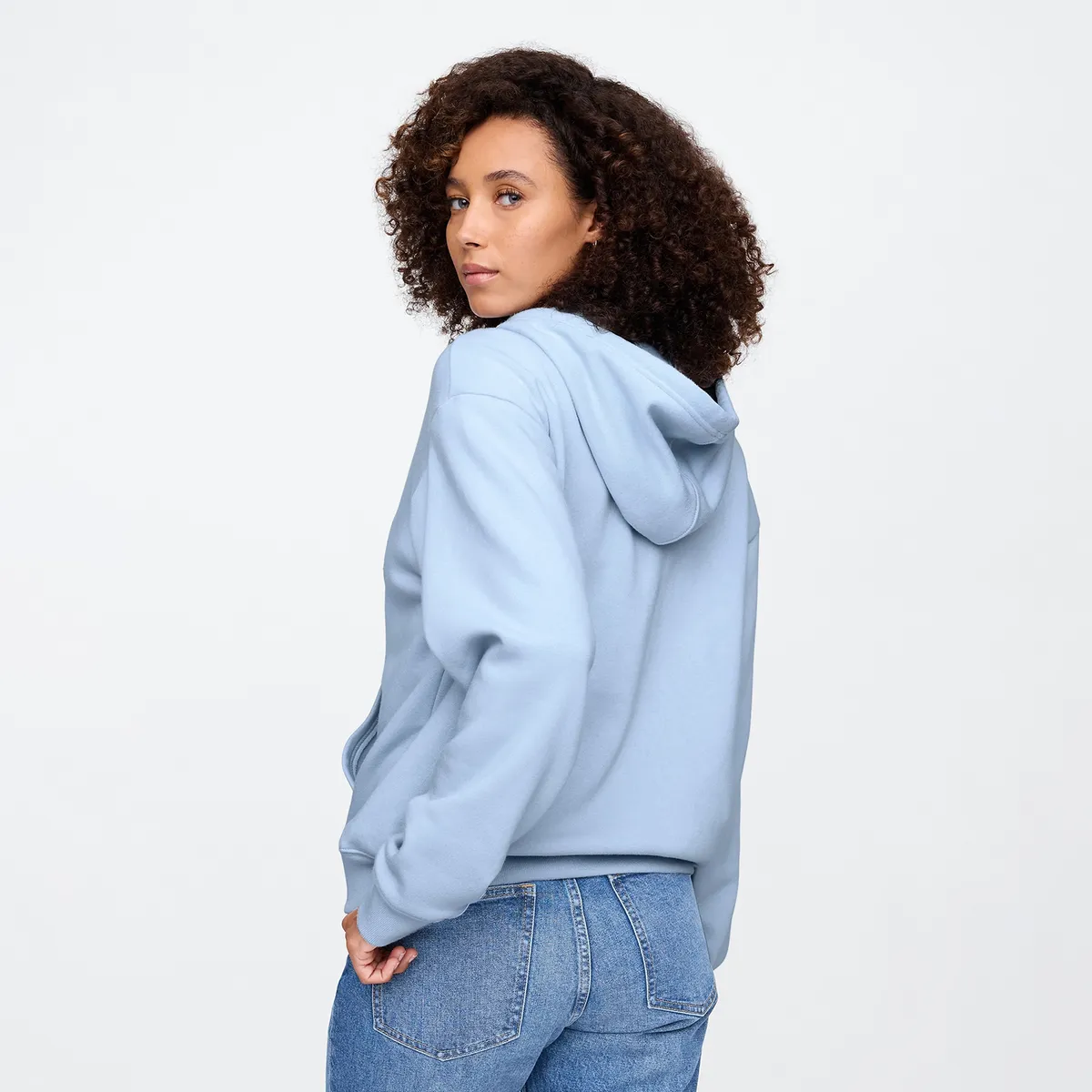 GAP - Hoodie Mujer con Estampado de Algodón Gap