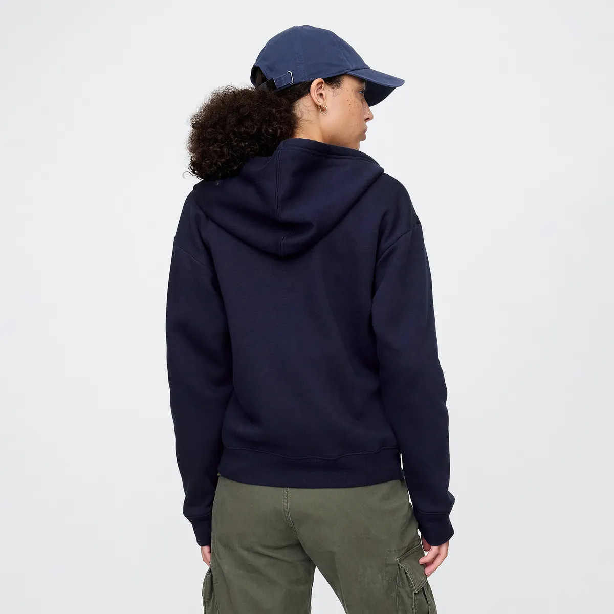 GAP - Hoodie Mujer con Estampado de Algodón Gap