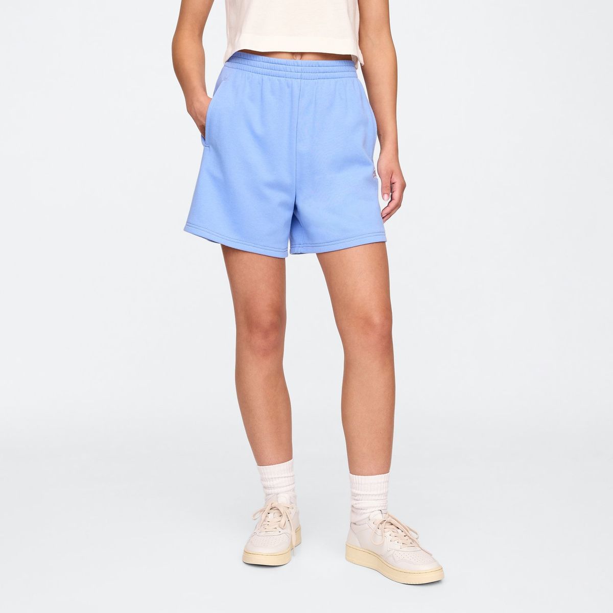 GAP - Short Mujer Tiro alto de Algodón Gap