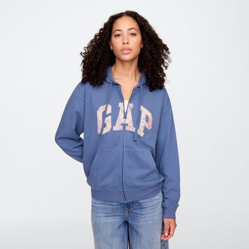 GAP - Hoodi Mujer con Logo de Algodón Gap