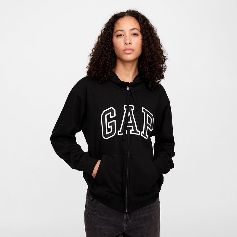 GAP - Hoodi Mujer con Logo de Algodón Gap