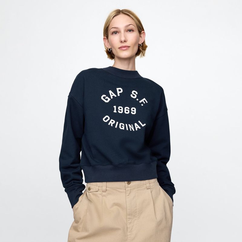 GAP - Saco Mujer con Estampado de Algodón Gap
