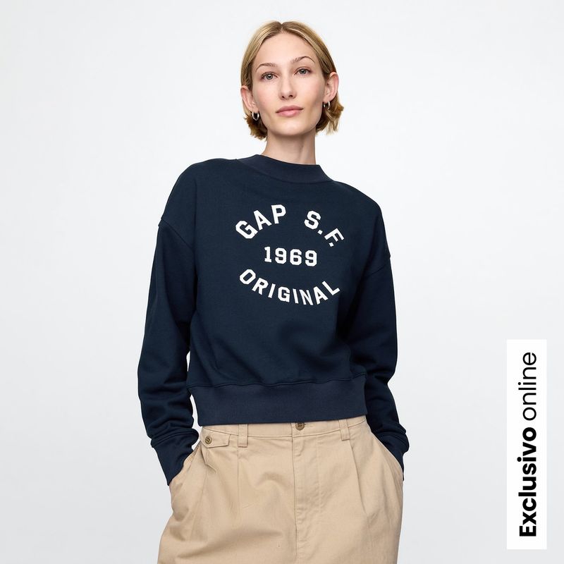 GAP - Saco Mujer con Estampado de Algodón Gap