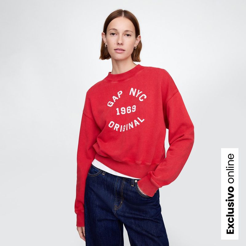 GAP - Saco Mujer con Estampado de Algodón Gap