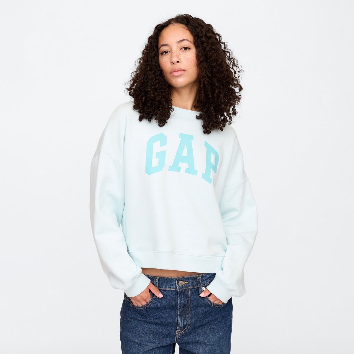 GAP - Saco Mujer con Logo de Algodón Gap