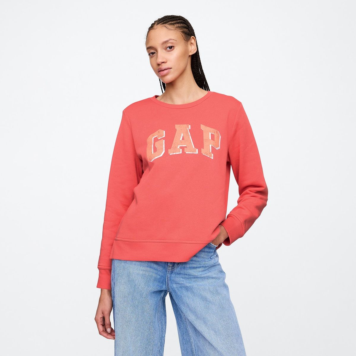 GAP - Saco Mujer con Logo de Algodón Gap