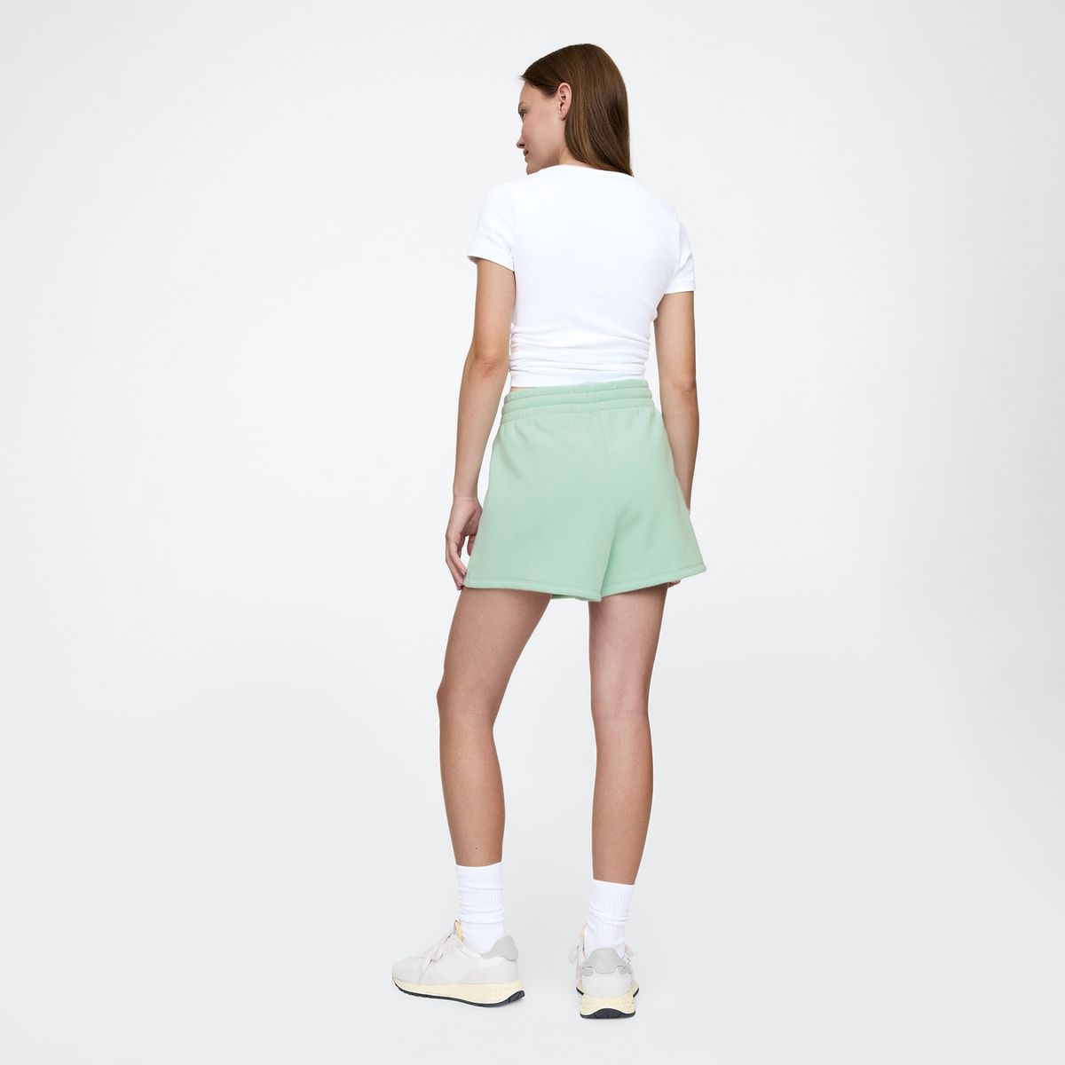 GAP - Short Mujer Tiro medio de Algodón GAP